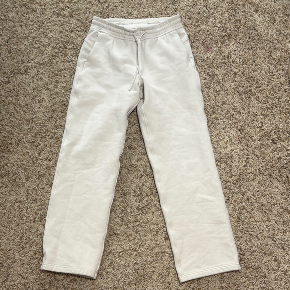 Lululemon off white wide leg